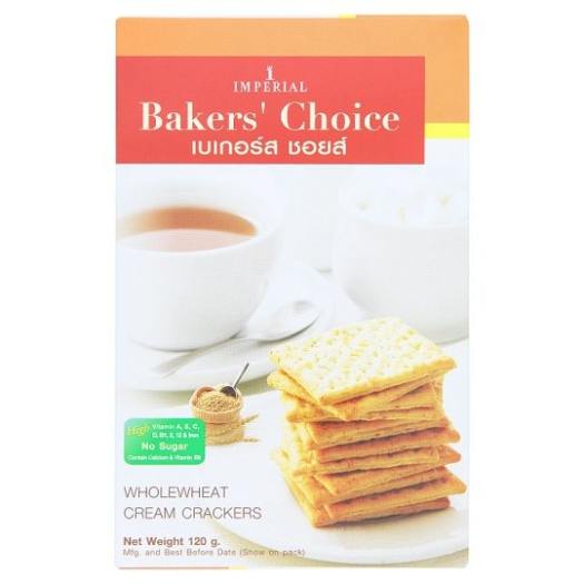 Bánh Quy Không Đường Imperial Bakers' Choice (120g)