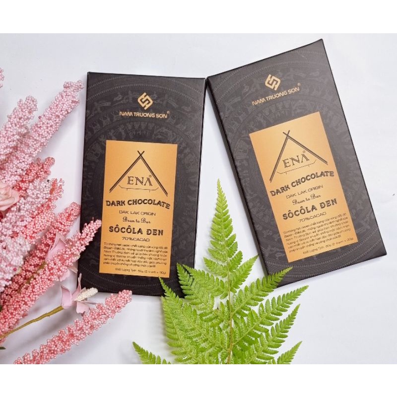 Sô cô la đen Nam Trường Sơn( 70% Cacao ) Đắk Lắk