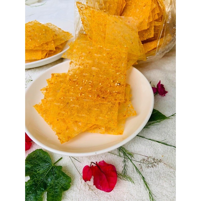 BÁNH TRÁNG MUỐI PHÔ MAI MẶN CỰC NGON 50G [BEST SELLER]