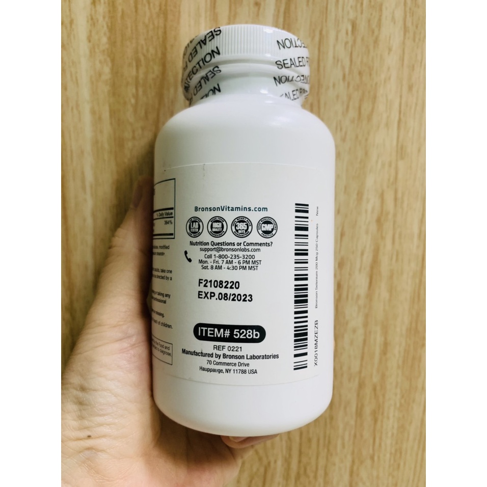 Bronson Selenium 250 viên