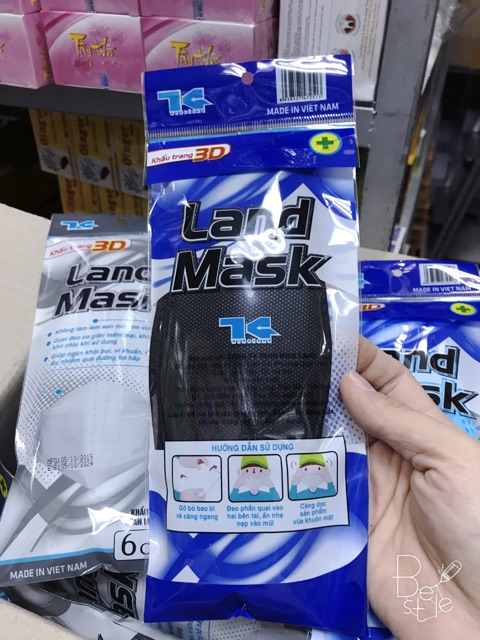 combo 2 gói Khẩu Trang 5D K94 ( LAND MASK ) Bịch 10chiếc