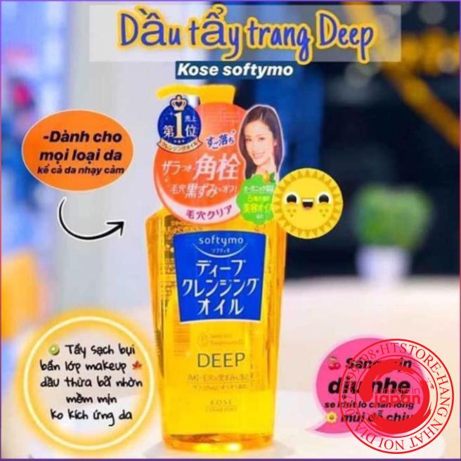 Dầu tẩy trang Kose Softymo Cleangsing Oil 230ml nội địa Nhật