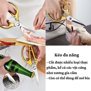 Kéo cắt gà,kéo làm bếp Nhật Bản Sk5 siêu sắc siêu bền