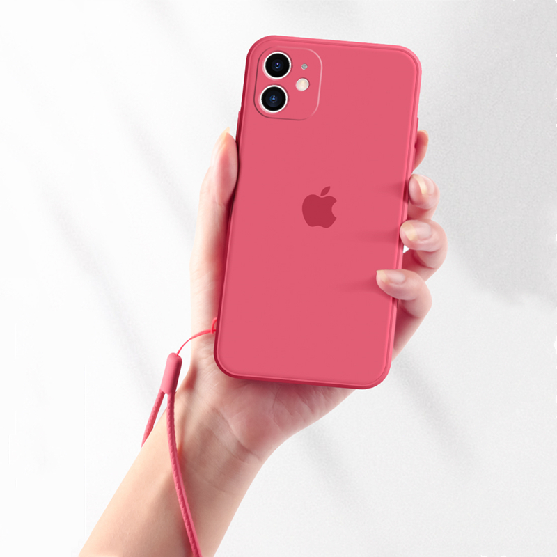 ốp lưng iPhone 8 Plus 7Plus X XR Xs Max 6 6s Plus 11 Pro Max có dây buộc điện thoại di động | BigBuy360 - bigbuy360.vn