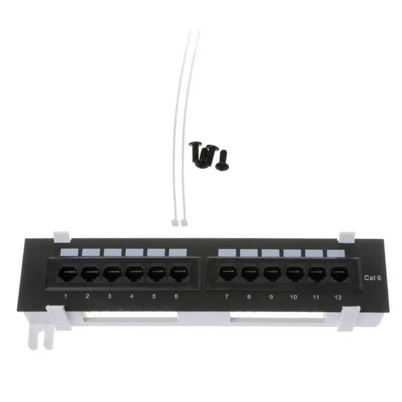 Bảng Điều Khiển 12 Cổng Gắn Tường Cho Cat 6