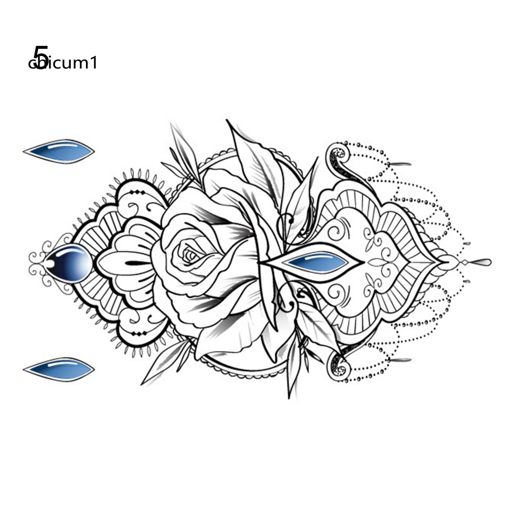 Miếng Dán Hình Xăm Tạm Thời CC PET Dễ Sử Dụng Dành Cho Bạn Nữ