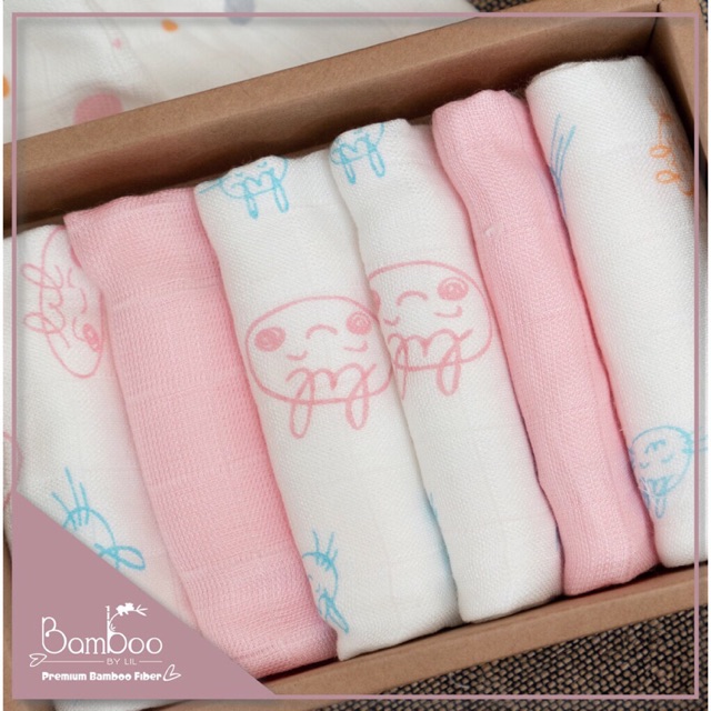 Khăn sữa sợi tre Bamboo