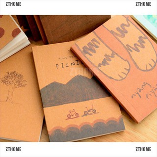 ZTHOME New Handmade Journal Memo Dream Notebook Paper Notepad Blank Diary
