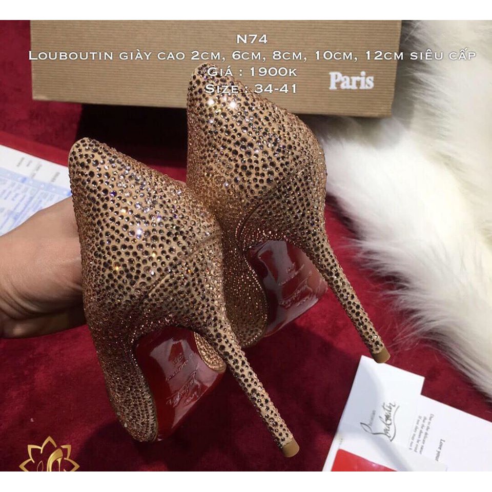 Giày cao 2cm, 6cm, 8cm, 10cm, 12cm cao cấp