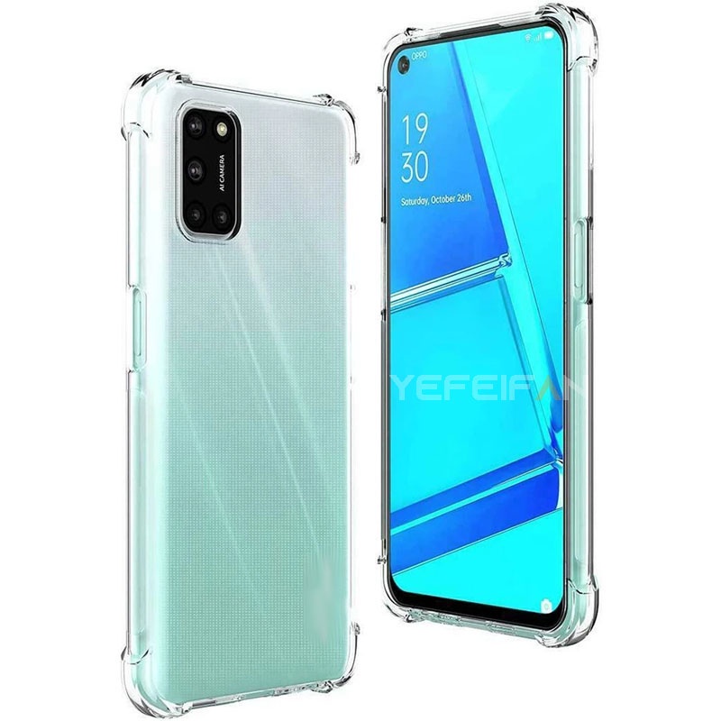 Ốp Điện Thoại Silicon Có Túi Khí Chống Sốc Cho OPPO Reno 7Z 5G Reno 7 6Z 6 5 5G A95 A55 A54 A93 A94 A53 A16 A74 5G