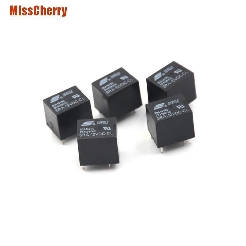 Set 5 Rơ Le Điện Dc 12v 5 Pins