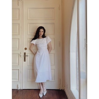 Váy dài trắng - Jade Dress