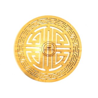 Tấm chống ám khói. Tấm trang trí. Dùng cho bàn thờ treo tường chữ Thọ. Chất liệu bằng gỗ.