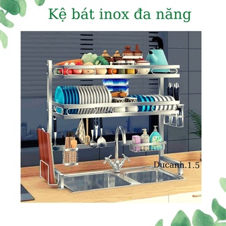 Kệ để chén bát đa năng inox không gỉ