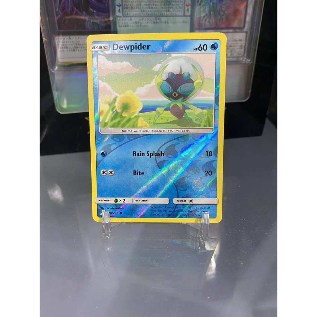 [ Dưa Hấu Yugioh ] Lá bài thẻ bài Pokemon Dewpider