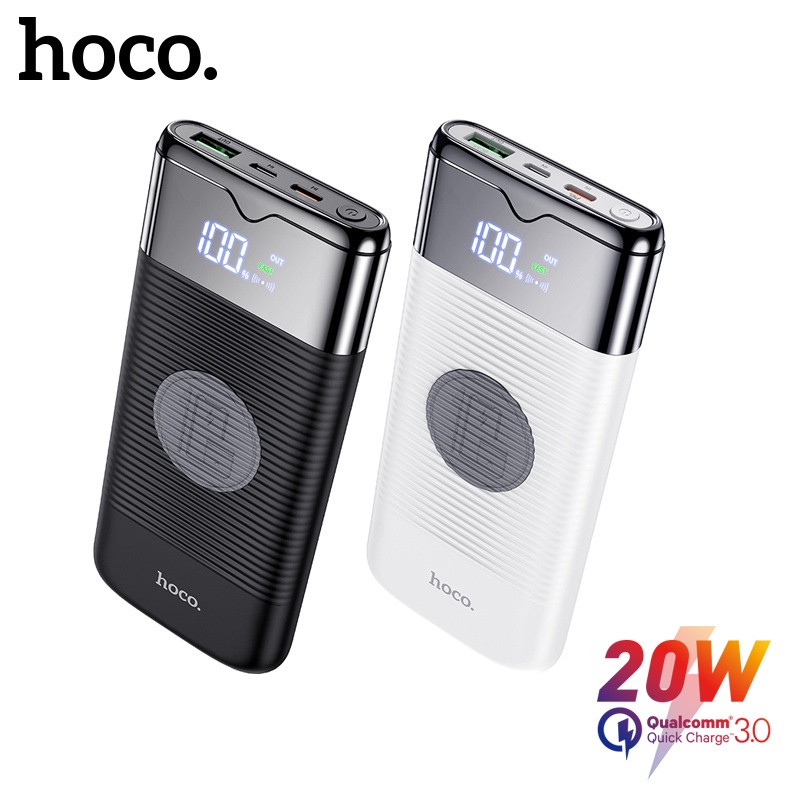 Pin sạc dự phòng Hoco j63 pd20w +qc3.0 10000 mah thích hợp cho 11 12 se samsung oppo