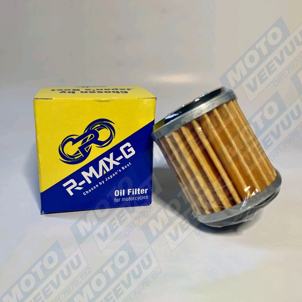 Lọc nhớt R-Max ROKI cho xe Yamaha Exciter 135/150, Jupiter, Sirius, Taurus, FZ150, TFX150, YZF R15, MT15