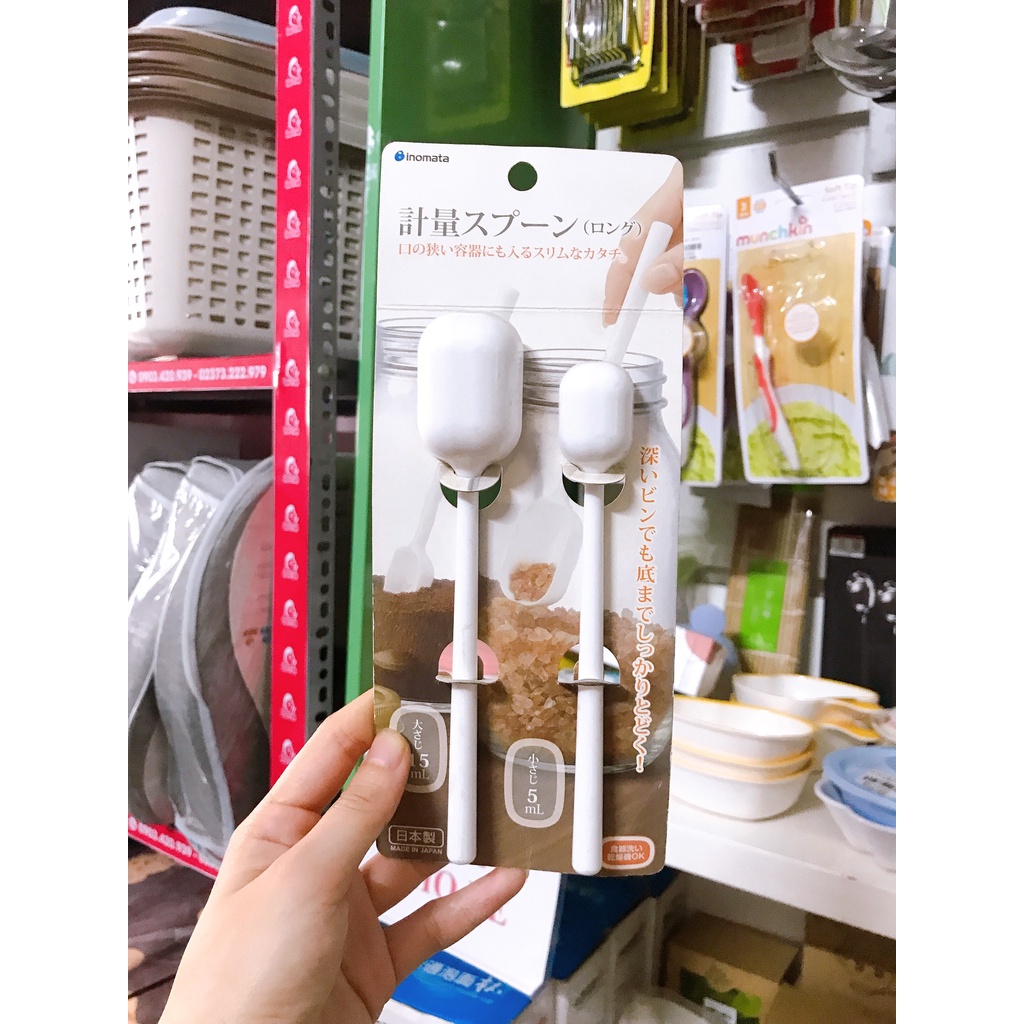 Set 2 Muỗng Đong Bột / Cà Phê / Đường / Bột / Sữa Tiện Dụng Cho Nhà Bếp