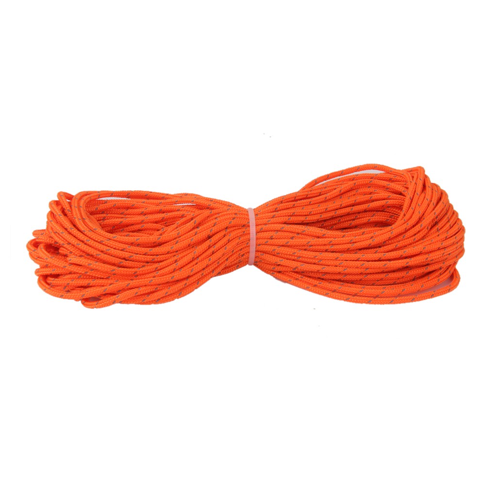 Cuộn Dây Phản Quang Màu Cam 3mm Dài 20M Đa Ứng Dụng