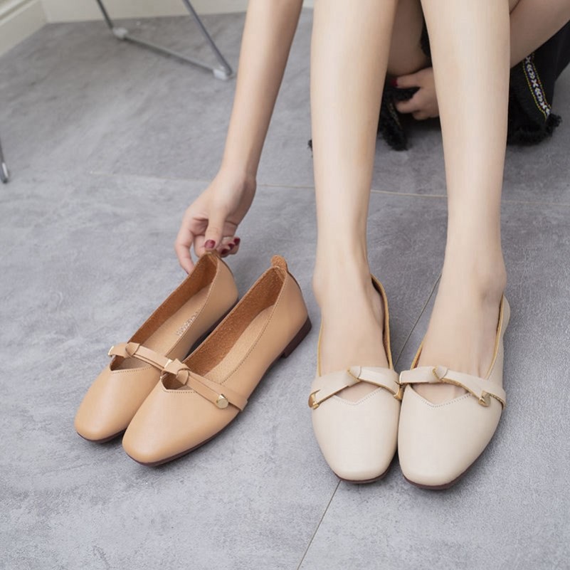 Giày Búp Bê Mũi Vuông Xinh Xắn Dành Cho Nữ Size 35-43 | BigBuy360 - bigbuy360.vn