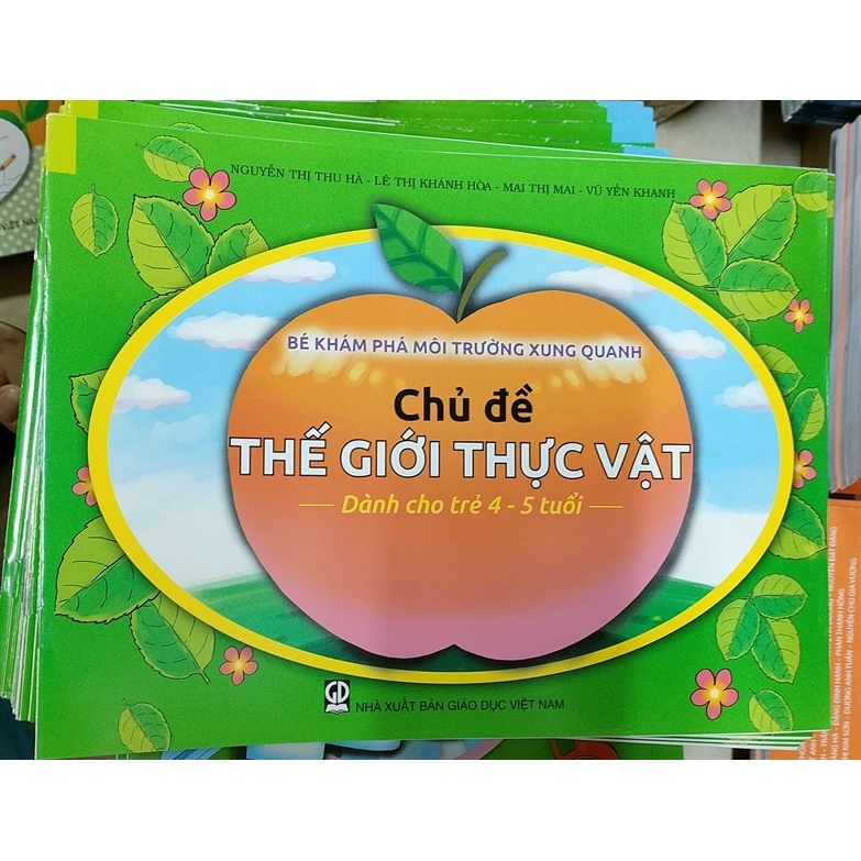 Sách - Bé khám phá môi trường xung quanh nhiều chủ đề