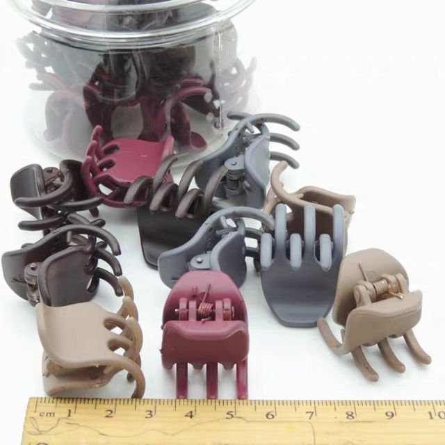 6 CÁI GẤP TÓC MÁI MINI NHÁM MÀU NUDE CHO BẠN GÁI XINH