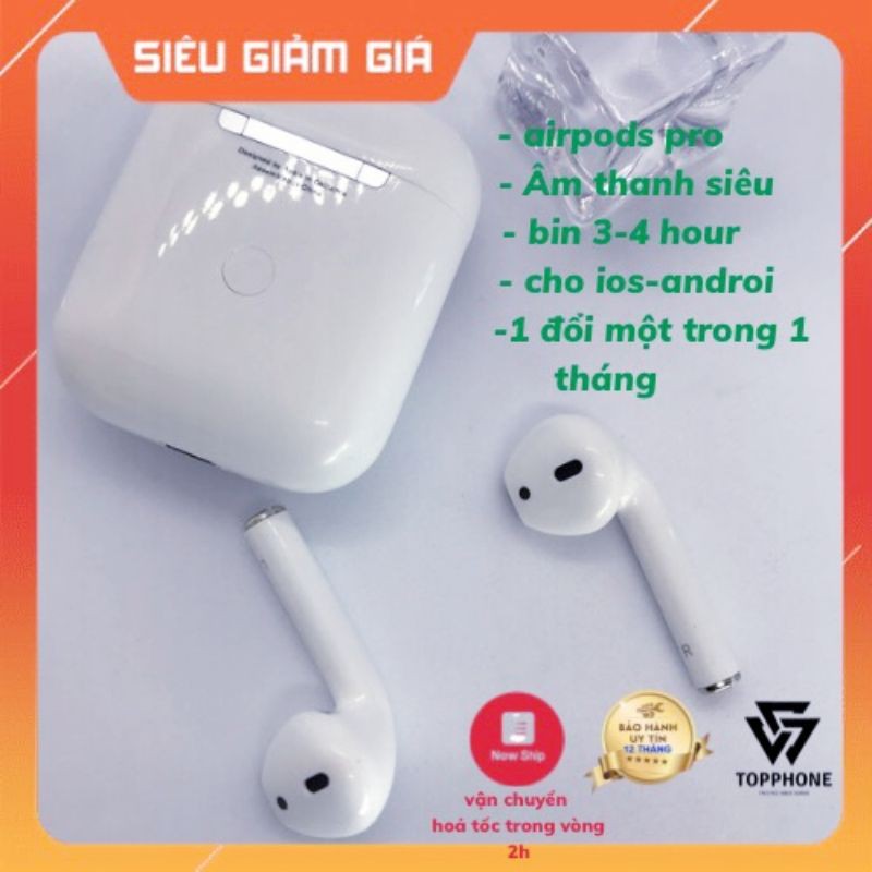 [MÃ GIẢM GIÁ PHUPKTP GIẢM 5% ,10k  CHO ĐƠN 100K] Tai nghe Bluetooth Phiên Bản Cao Cấp Nhất - Dùng cả IOS và Android