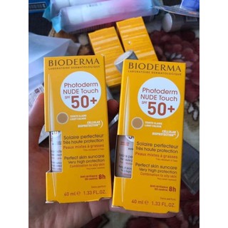 Kem Chống Nắng Bioderma Photoderm Nude Touch SPF50+