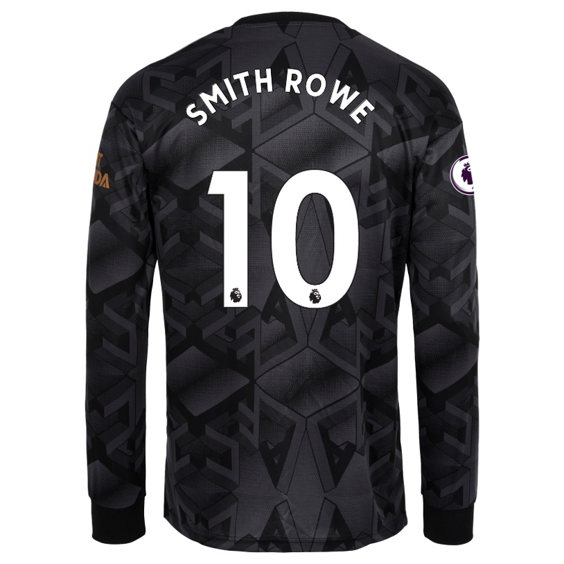 Áo Thun Bóng Đá Tay Dài NP2 22 / 23 Arsenal Away Pepe Saka Smith Rowe Jesus Xhaka Plus Size PN2