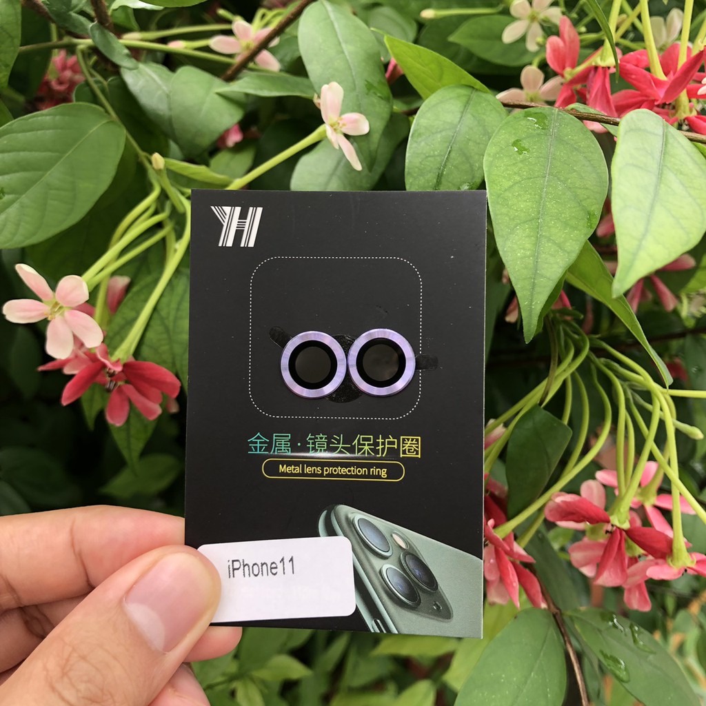 Bộ 2 Vòng Bảo Vệ Camera IP11 - Chống vân tay, Chống mờ camera
