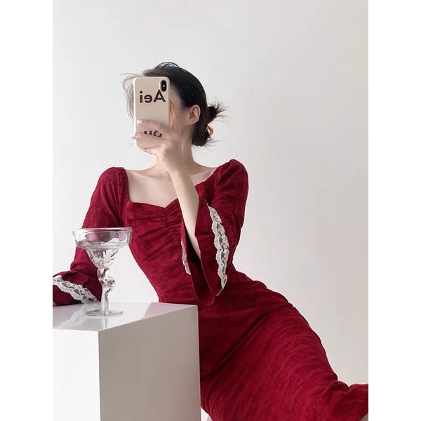 Váy thiết kế hàng Quảng Châu loại 1 Aimee closet