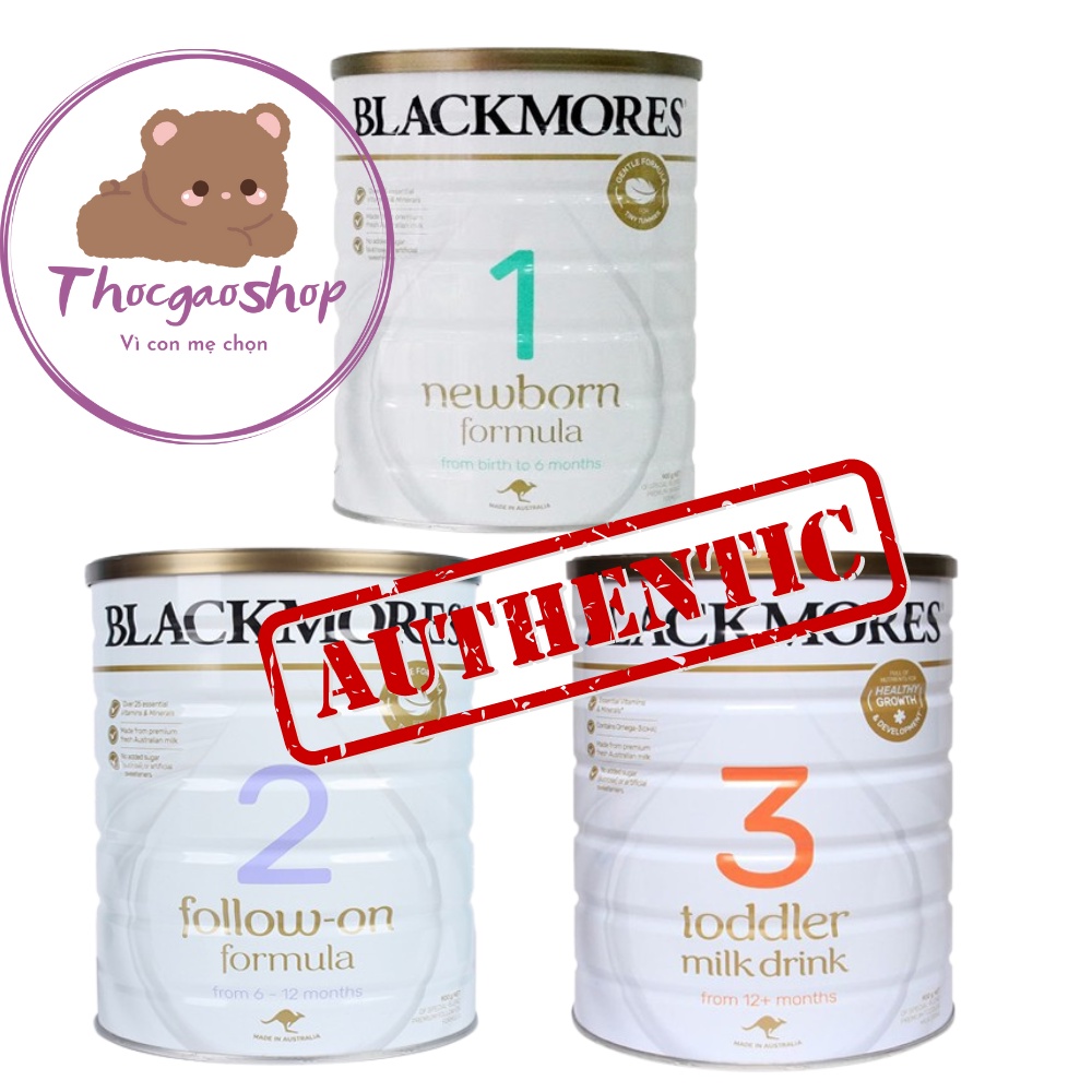 Sữa Blackmores đủ số chuẩn Úc