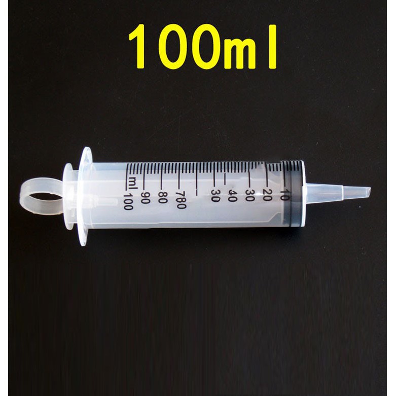 Xilanh - Ống tiêm bằng nhựa có các thể tích từ 5cc, 60cc, 80cc, 100cc, 150cc, 200cc, 250cc, 300cc, 350cc, 500cc