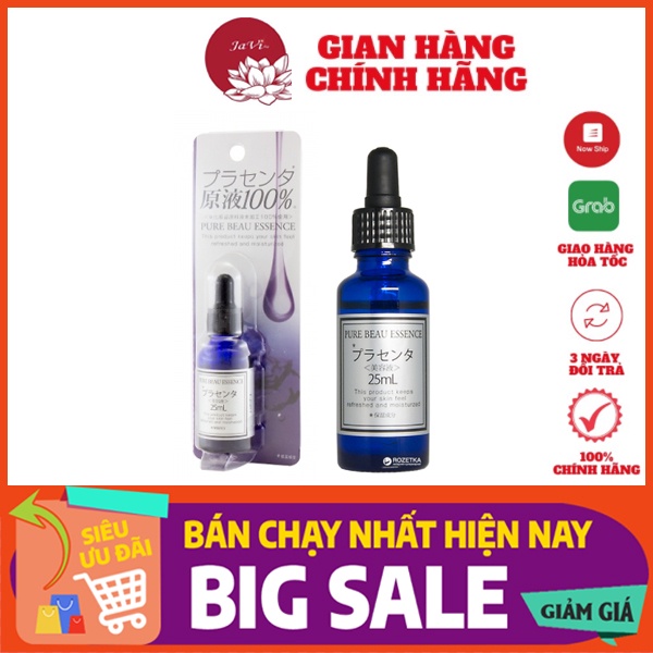 Tinh chất nhau thai Pure Beau Essence Placenta Nhật Bản