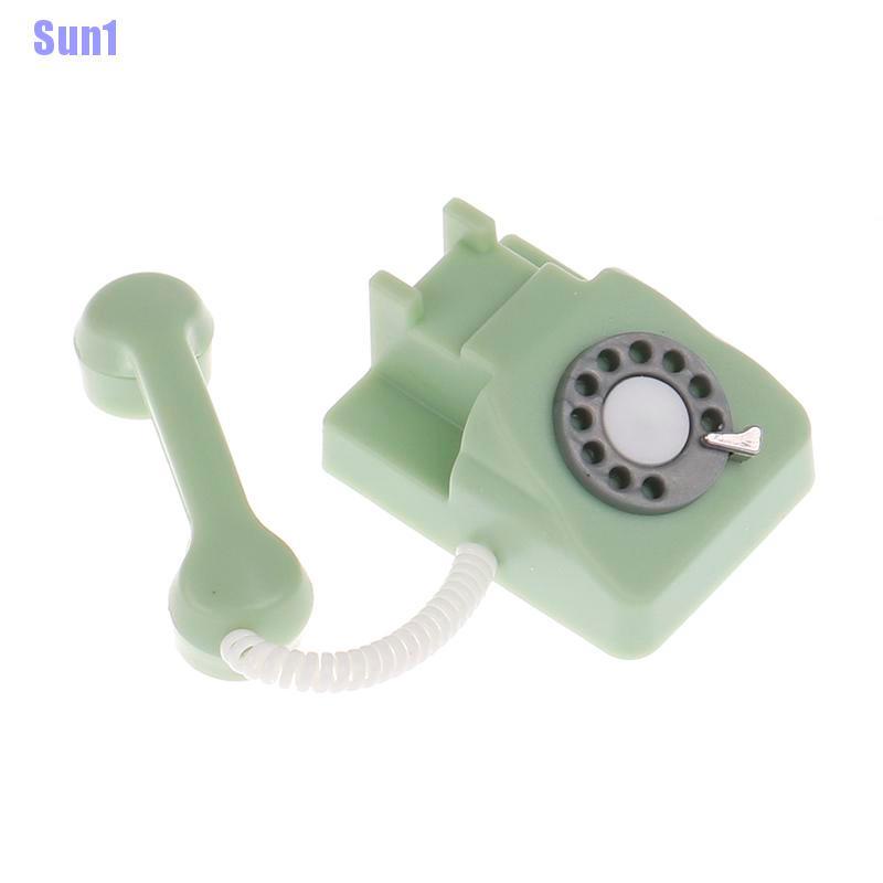 Mô Hình Điện Thoại Mini Tỉ Lệ 1: 12 Xinh Xắn Dành Cho Búp Bê