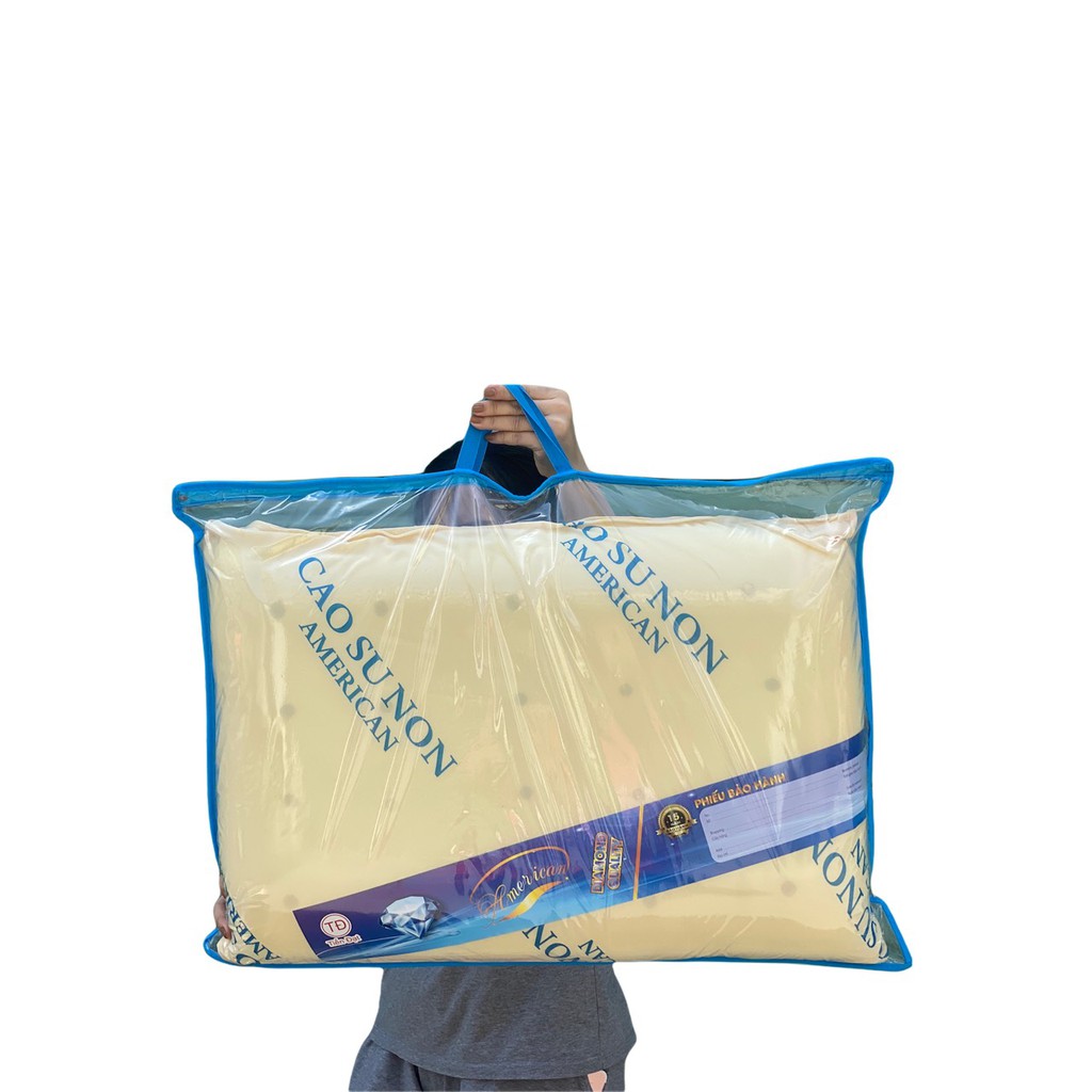 Ruột Gối Nằm Cao Su Thiên Nhiên Chống Đau Cổ Vai Gáy Dành Cho Người Lớn 40x60cm