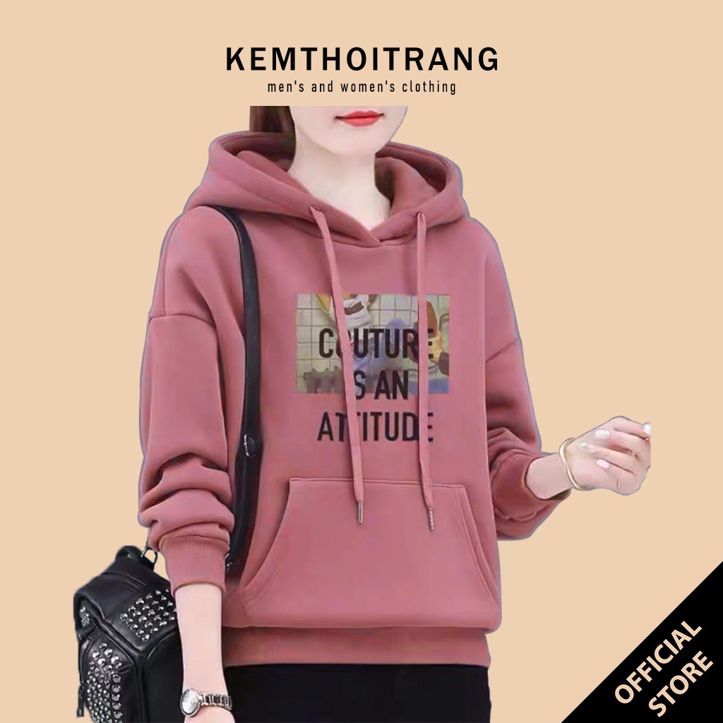 Áo hoodie nữ mặc nhà cao cấp - Áo khoác nỉ bông nữ mẫu mới