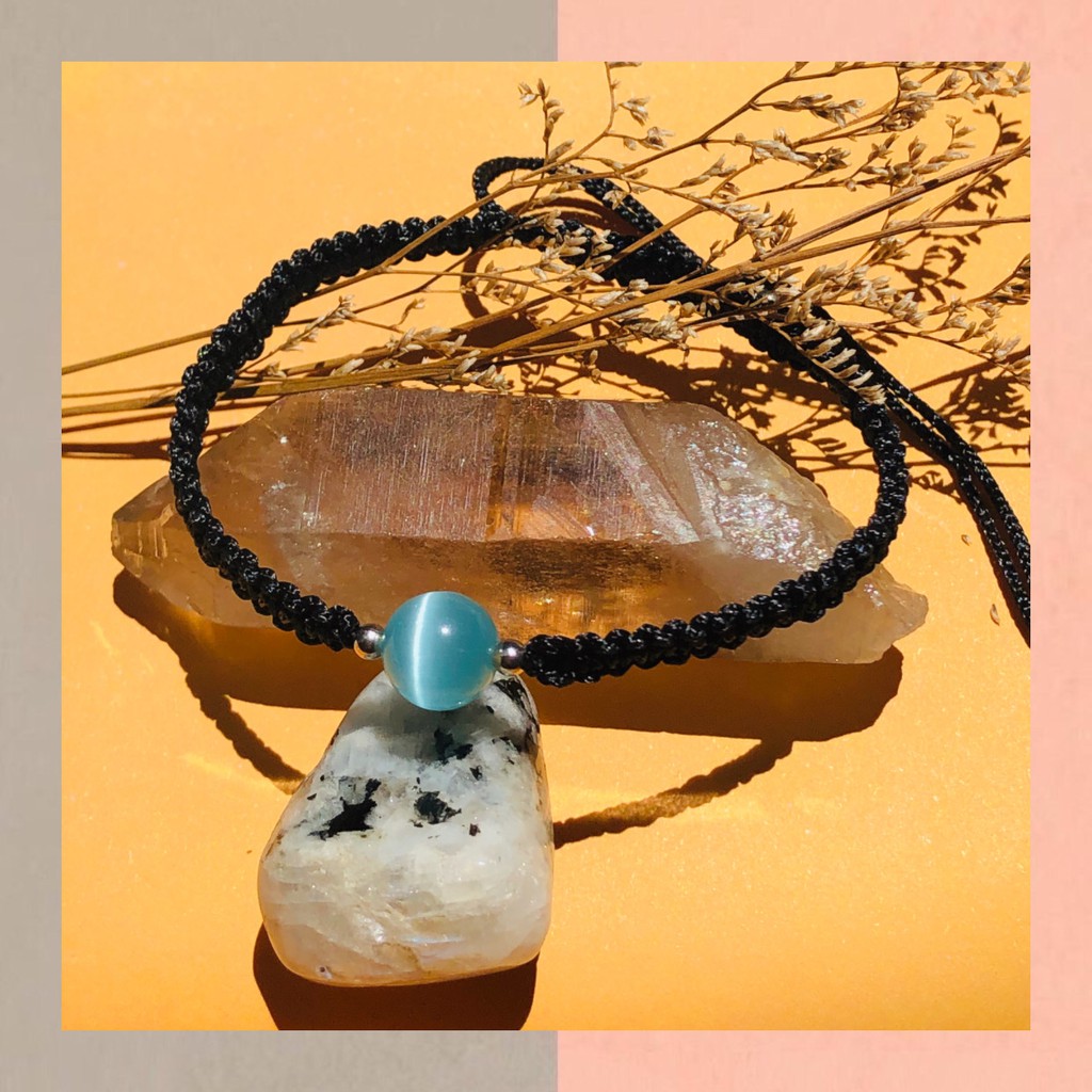 VÒNG TAY PHONG THỦY HANDMADE ĐÁ THIÊN NHIÊN- MỆNH MỘC