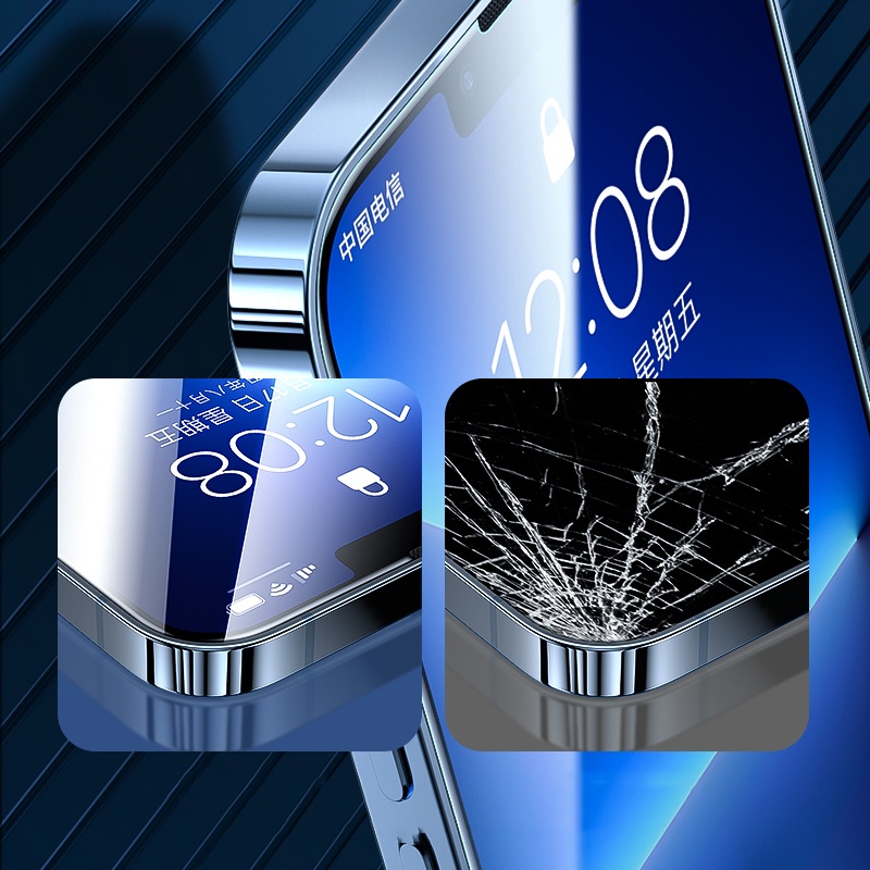 SUNTAIHO Kính cường lực bảo vệ màn hình thích hợp cho iPhone Xr 11 pro Max 14 pro 13 pro 7 8 plus 6s Xs Max Xr X