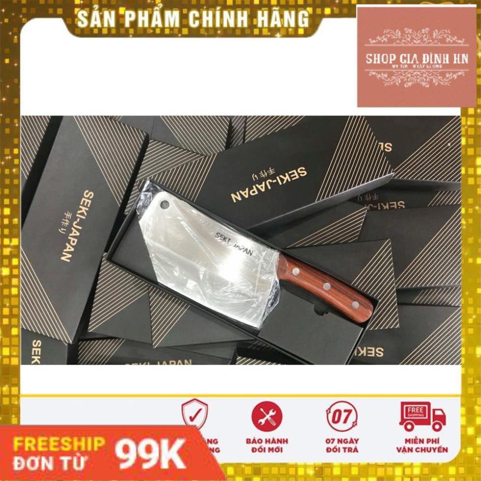 [Giảm 50%] Dao chặt, dao thái cao cấp SEKI hàng nội địa nhật - BH 3 Tháng