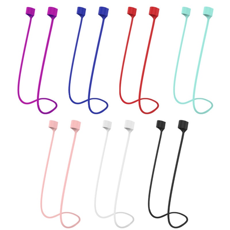 Dây Giữ Tai nghe không dây Bằng Silicon Chống Thất Lạc Cho Apple Iphone X 8 7 Airpods