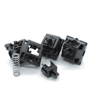 10 switch Cherry MX Hyperglide Black 5 pin - Switch bàn phím cơ - Switch Cherry MX Black