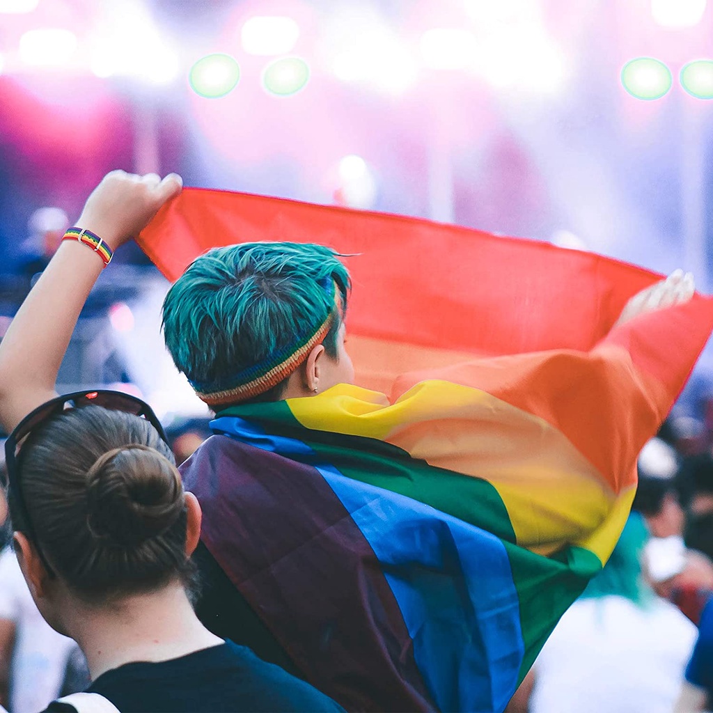 Set 5 Băng Đô Cầu Vồng LGBT Cho Lễ Hội Gay Parade JP5