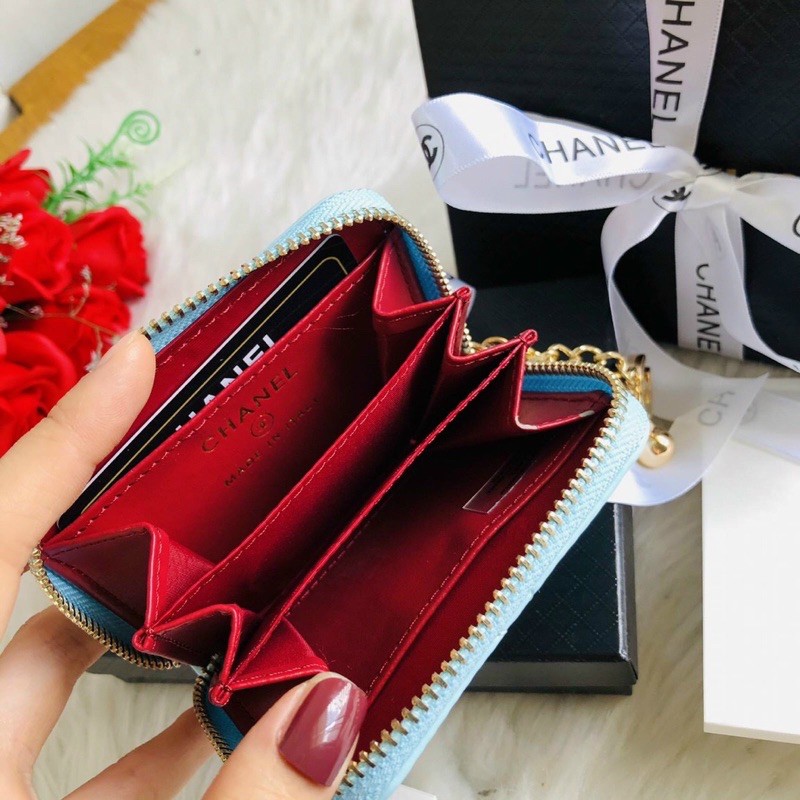 Ví mini xanh pastel gift