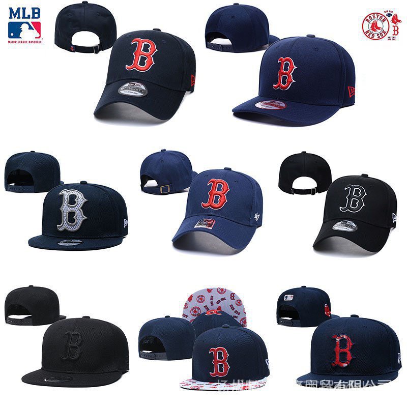 Mlb Mũ Lưỡi Trai Thêu logo Boston Red Sox t4be aHyq Thời Trang Dùng Làm Quà Tặng