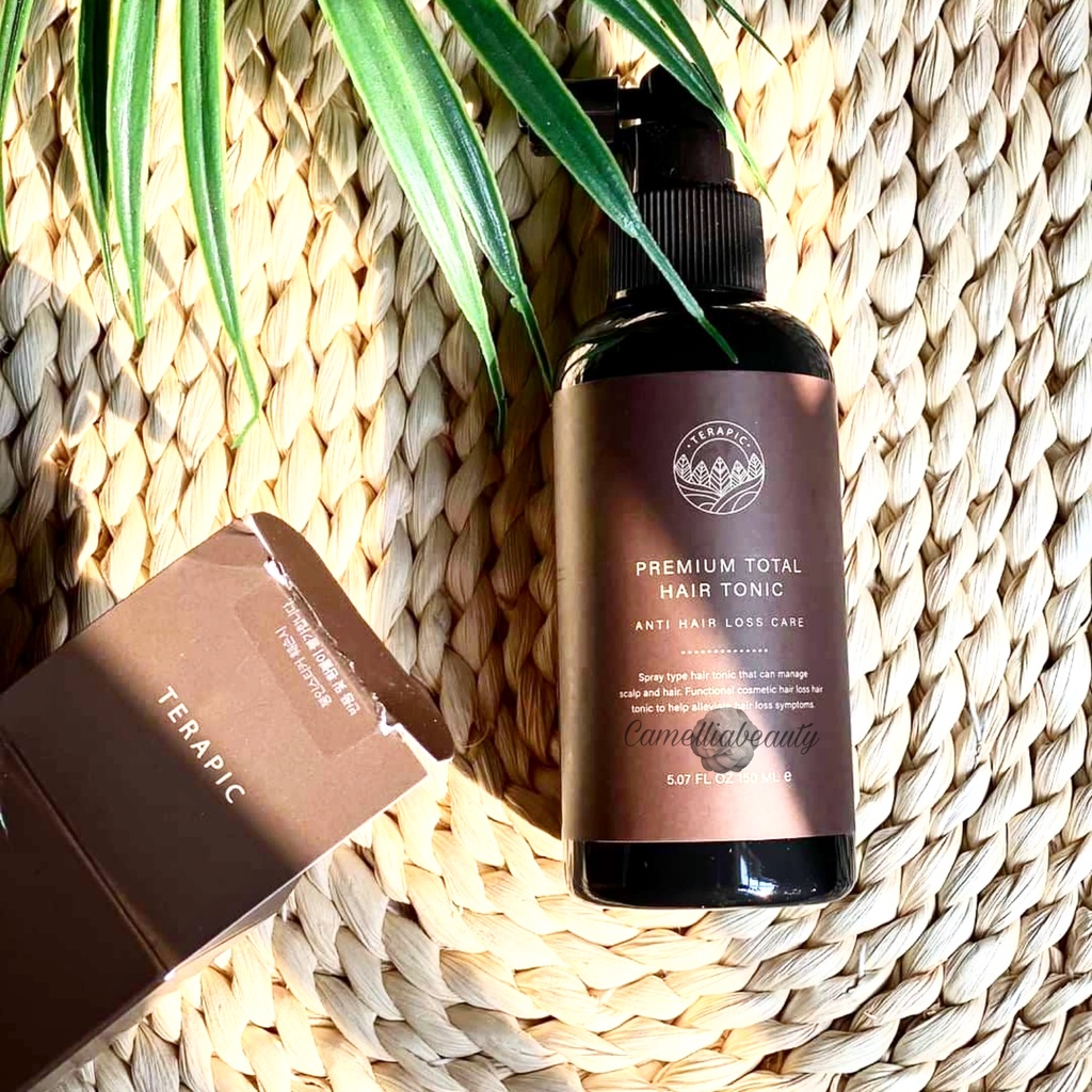 Tinh Dầu Kích Thích Mọc Tóc Terapic Premium Total Hair Tonic 160ml Từ Nhiên Thiên, An Toàn Cho Sức Khỏe