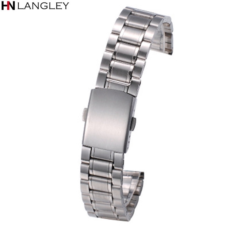 Dây Đồng Hồ Bằng Thép Không Gỉ 12mm 14mm 16mm 18mm 20mm 22mm 24mm