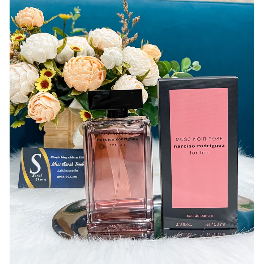 Nước hoa 10ml 𝗡𝗮𝗿𝗰𝗶𝘀𝗼 𝗠𝘂𝘀𝗰 𝗡𝗼𝗶r 𝗥𝗼𝘀𝗲 𝗘𝗗𝗣 - Sarah Store