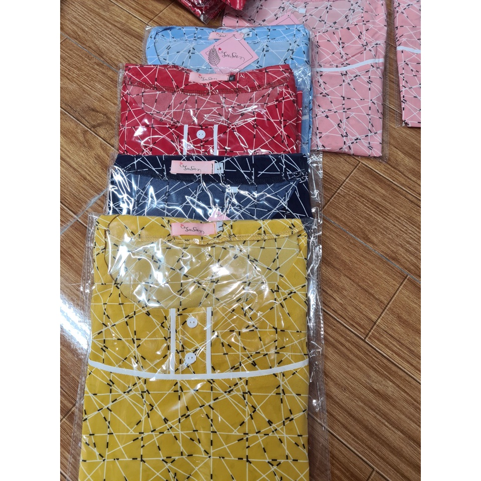 BỘ ĐỒ LỤA HÀNG CHÂU CAO CẤP -BỘ NGỦ | BigBuy360 - bigbuy360.vn