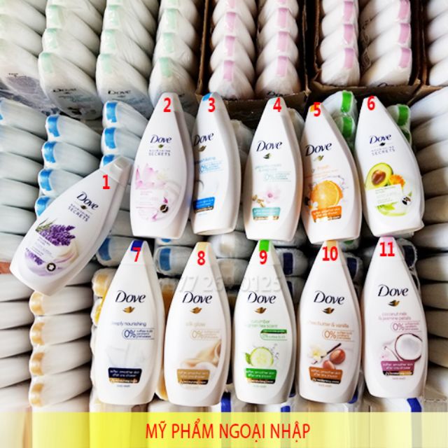 ☆Sữa tắm Dove Go Fresh Đức 500ml